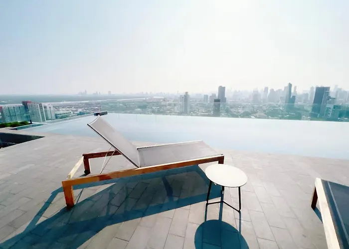Zenith Ekkamai Residence 1Br King Size Sky View Bts Eakkamai